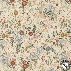 Moda Foraged, Found and Hand Me Down Field of Fancy Eggshell