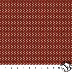 Northcott Barn Quilts Ditsy Red Northcott Barn Quilts Ditsy Red