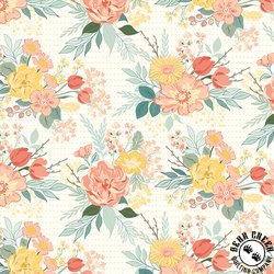 Riley Blake Designs New Beginnings Main Cream Riley Blake Designs New Beginnings Main Cream