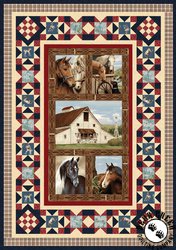 Cottonwood Stables I Free Quilt Pattern