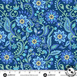 Andover Fabrics Thousand Steps Anemone Nautical