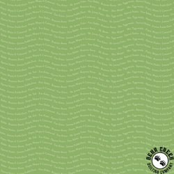 Riley Blake Designs Peter Rabbit and Friends Text Green Riley Blake Designs Peter Rabbit and Friends Text Green