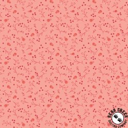 Riley Blake Designs Front Porch Floral Coral