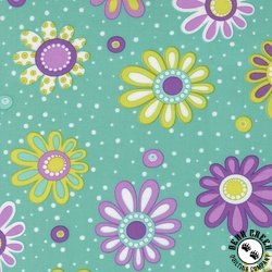 Moda Pick Me! Flower Power Aqua Moda Pick Me! Flower Power Aqua