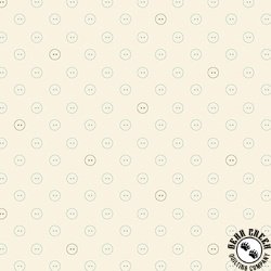 Andover Fabrics Sewing Bird Buttons Starched