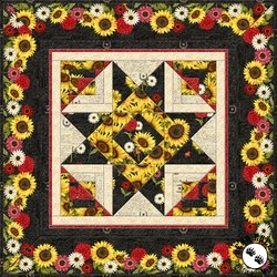 Sunset Blooms Free Quilt Pattern Sunset Blooms Free Quilt Pattern