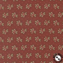 Moda Pamelia's Path Posey Madder Red Moda Pamelia's Path Posey Madder Red