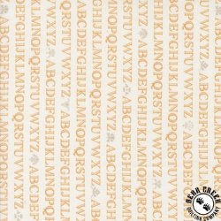 Moda Agatha Road Alphabet Ghost/Pumpkin Moda Agatha Road Alphabet Ghost/Pumpkin