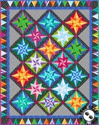 Gemstone Gem Stars Free Quilt Pattern