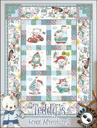 Teddy's Great Adventure Free Quilt Pattern