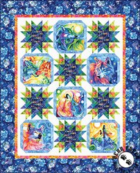 Spirit of the Wolf II Free Quilt Pattern