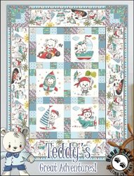 Teddy's Great Adventure Free Quilt Pattern Teddy's Great Adventure Free Quilt Pattern