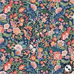 Windham Fabrics Tapestry Legacy Blooms Indigo Windham Fabrics Tapestry Legacy Blooms Indigo