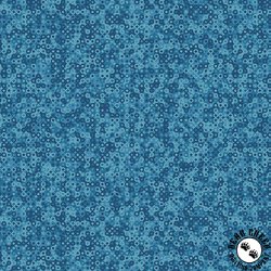 Andover Fabrics Fairy Rings Peacock