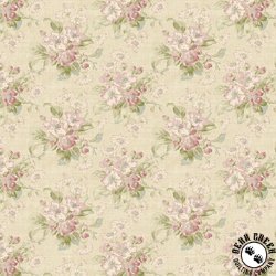 Benartex Beloved Apple Blossom Natural Benartex Beloved Apple Blossom Natural