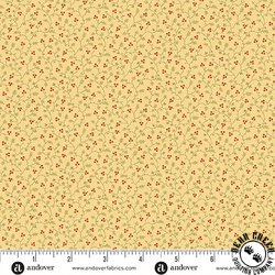 Andover Fabrics Autumn Woods Berryvine Yellow