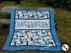 Something Borrowed Something Blue Finished Quilt