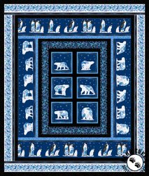 Polar Attitude Polar Plunge Free Quilt Pattern