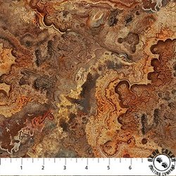 Northcott Stonehenge Rooted Agate Rust Northcott Stonehenge Rooted Agate Rust