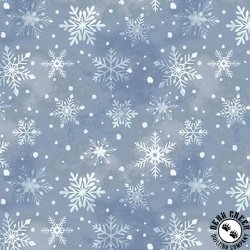 Henry Glass Hollyville Manor Snowflake Slate Gray Henry Glass Hollyville Manor Snowflake Slate Gray