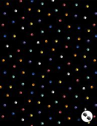 Wilmington Prints Fe-Line Frisky Paw Prints Black Wilmington Prints Fe-Line Frisky Paw Prints Black