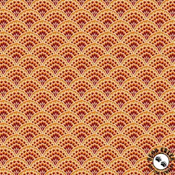 Andover Fabrics Luxe Scallop Rust