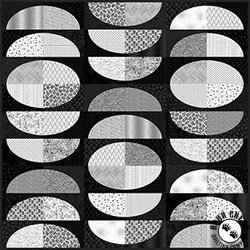 Century Black on White Atmosphere Free Quilt Pattern Century Black on White Atmosphere Free Quilt Pattern