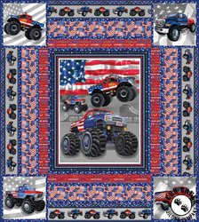 American Truckers Free Quilt Pattern