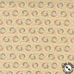 Moda Wild Orchid Fern Fronds Vanilla Bean