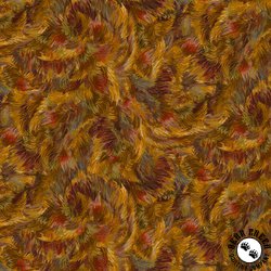 P&B Textiles Bear in Mind Bear Full Allover Brown