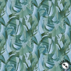 P&B Textiles Matrix 108 Inch Wide Backing Fabric Teal