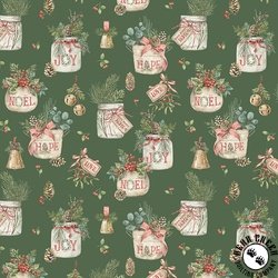 Riley Blake Designs Holiday Spirit Main Green Riley Blake Designs Holiday Spirit Main Green
