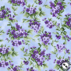 Robert Kaufman Fabrics Georgina Flowers Lavender