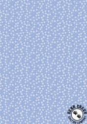Lewis and Irene Fabrics Forever Blooms Interlaced Blossoms Blue Lewis and Irene Fabrics Forever Blooms Interlaced Blossoms Blue