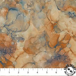 Northcott Fox Den Multi Texture Rust