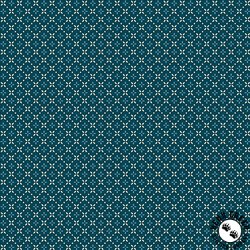 Andover Fabrics Cozy House Grandma's Stitches Midnight Andover Fabrics Cozy House Grandma's Stitches Midnight