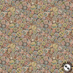 Andover Fabrics Atelier Spool Grey Andover Fabrics Atelier Spool Grey