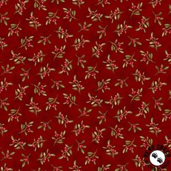 Henry Glass Hollyville Manor Mistletoe Toss Red Henry Glass Hollyville Manor Mistletoe Toss Red