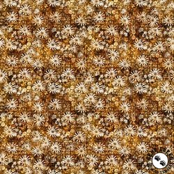 QT Fabrics Sugar, Spice, Everything Nice Flower Geo Brown QT Fabrics Sugar, Spice, Everything Nice Flower Geo Brown