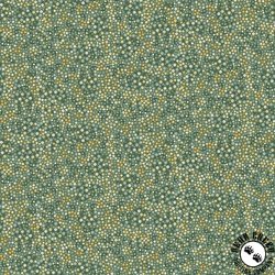 Andover Fabrics Hello Autumn Mini Blooms Teal Andover Fabrics Hello Autumn Mini Blooms Teal
