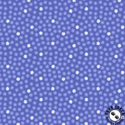 Lewis and Irene Fabrics Glow Fairies Tiny Daisy Periwinkle Lewis and Irene Fabrics Glow Fairies Tiny Daisy Periwinkle