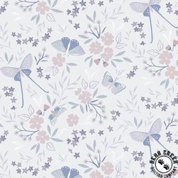 Lewis and Irene Fabrics Evenfall Pale Grey Lewis and Irene Fabrics Evenfall Pale Grey