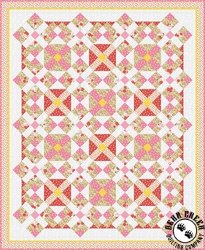 Fleurette Pink Free Quilt Pattern Fleurette Pink Free Quilt Pattern