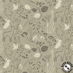 Windham Fabrics Forest Tales Forest Floor Taupe Windham Fabrics Forest Tales Forest Floor Taupe