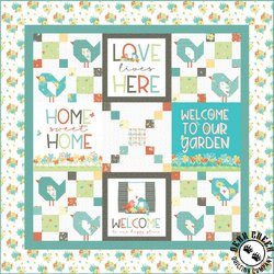Happy at Home Free Quilt Pattern Happy at Home Free Quilt Pattern