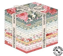 La Fleur Flannel Fat Quarter Bundle by Maywood Studio