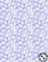 Wilmington Prints Morning Blooms Small Floral Toss Purple Wilmington Prints Morning Blooms Small Floral Toss Purple