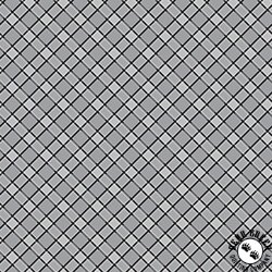 Riley Blake Designs Front Porch Plaid Gray