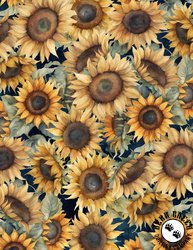 Wilmington Prints Sunkissed Sunflowers Multi Wilmington Prints Sunkissed Sunflowers Multi