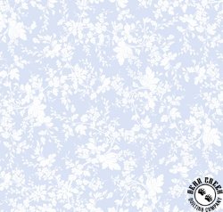 Maywood Studio Blue Belle Leaves White Maywood Studio Blue Belle Leaves White